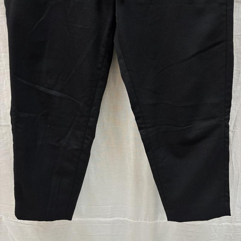 デンハム DENHAM ボトムス ボトムス ナイロン ウール ウエストゴム テーパード パンツ XS 黒 / ブラック / black メンズ USED 古着 中古 50162394