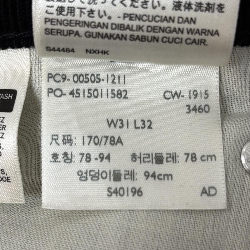 リーバイス Levi s ボトムス ボトムス 00505-1211 コーデュロイ ストレート パンツ 31インチ 黒 / ブラック / black メンズ USED 古着 中古 50162396