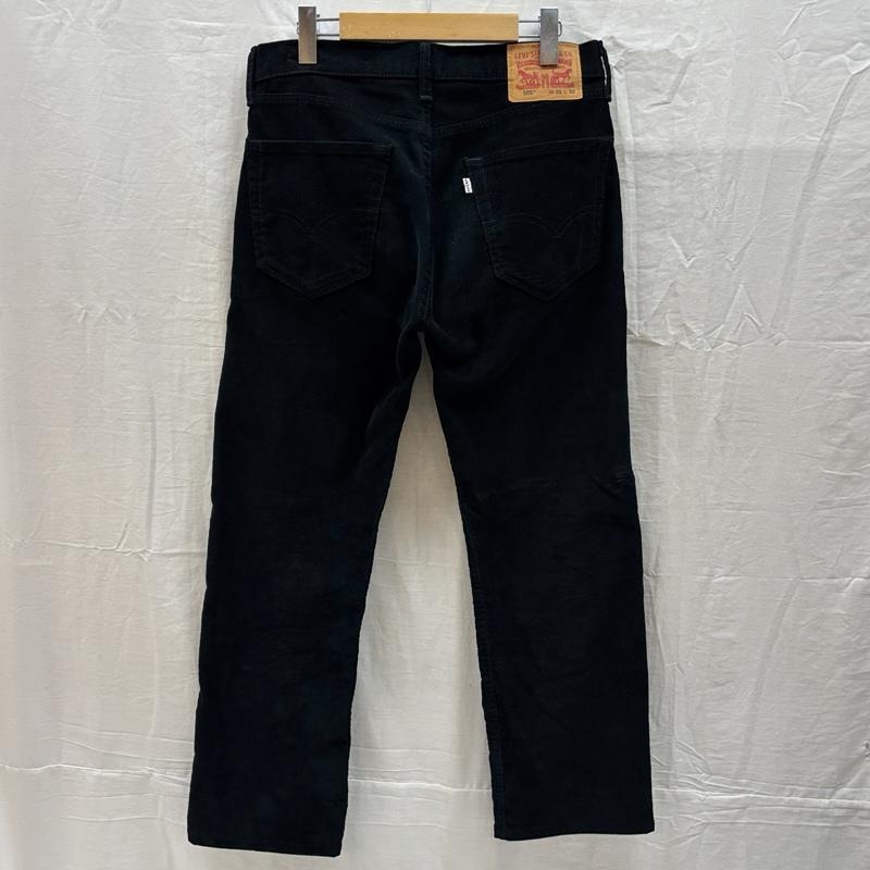 リーバイス Levi s ボトムス ボトムス 00505-1211 コーデュロイ ストレート パンツ 31インチ 黒 / ブラック / black メンズ USED 古着 中古 50162396