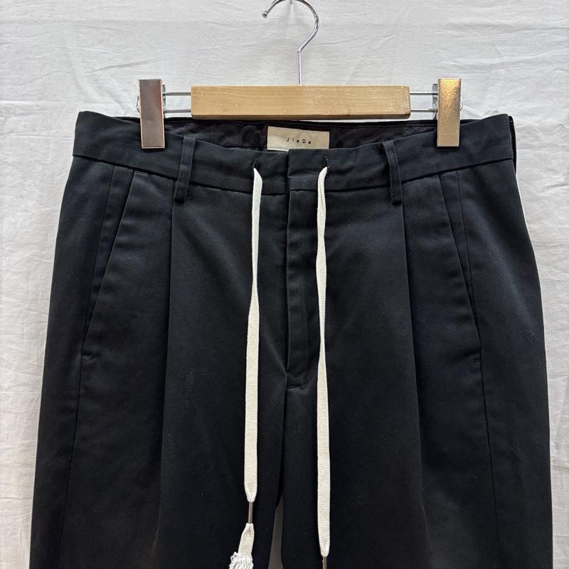 ジエダ Jieda ボトムス ボトムス Jie-17W-PT11 タック テーパード スラックス パンツ 1 黒 / ブラック / black メンズ USED 古着 中古 50162398