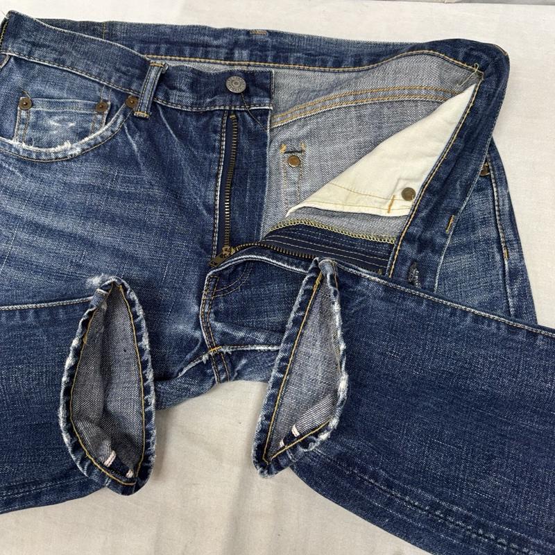 マーカウェア markaware ボトムス ボトムス A11A-32PT21C ダメージリペア加工 デニム パンツ TALON タロン 2 メンズ USED 古着 中古 50162403