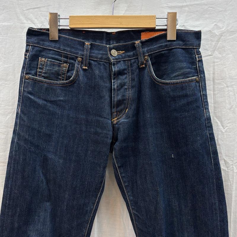ジーンショップ JEANSHOP パンツ デニム、ジーンズ ストレート デニム パンツ 赤耳 セルビッジ USA製 28インチ メンズ USED 古着 中古 50162406