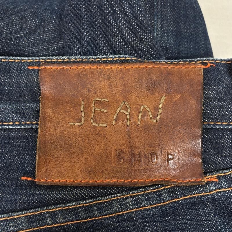 ジーンショップ JEANSHOP パンツ デニム、ジーンズ ストレート デニム パンツ 赤耳 セルビッジ USA製 28インチ メンズ USED 古着 中古 50162406