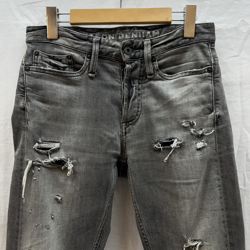 デンハム DENHAM パンツ デニム、ジーンズ BOLT SKINNY FIT ストレッチ デニム スリム パンツ 28インチ 灰 / グレー / gray メンズ USED 古着 中古 50162407