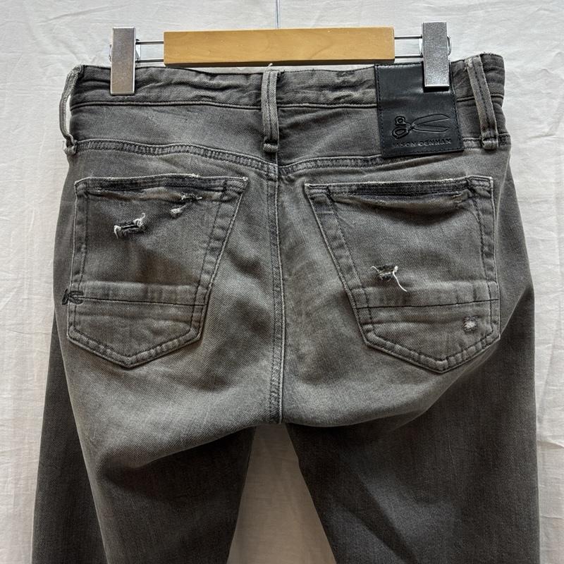 デンハム DENHAM パンツ デニム、ジーンズ BOLT SKINNY FIT ストレッチ デニム スリム パンツ 28インチ 灰 / グレー / gray メンズ USED 古着 中古 50162407