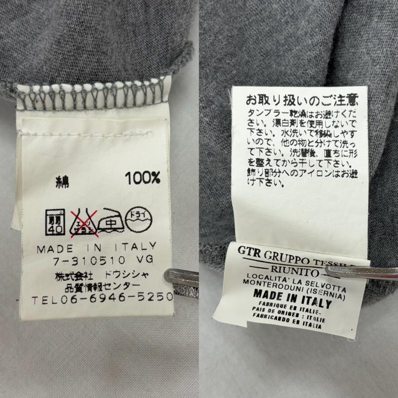 ヴィヴィアンウエストウッド Vivienne Westwood ポロシャツ 半袖 anglomania アングロマニア 半袖 ロゴ 刺繍 ポロシャツ M ロゴ、文字 X 刺繍 灰 / グレー / gray レディース USED 古着 中古 50162411