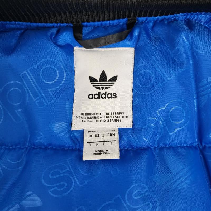 アディダス adidas ジャケット、上着 ダウンジャケット ロングボンバージャケット ED7600 スリーストライプ L メンズ USED 古着 中古 50162414