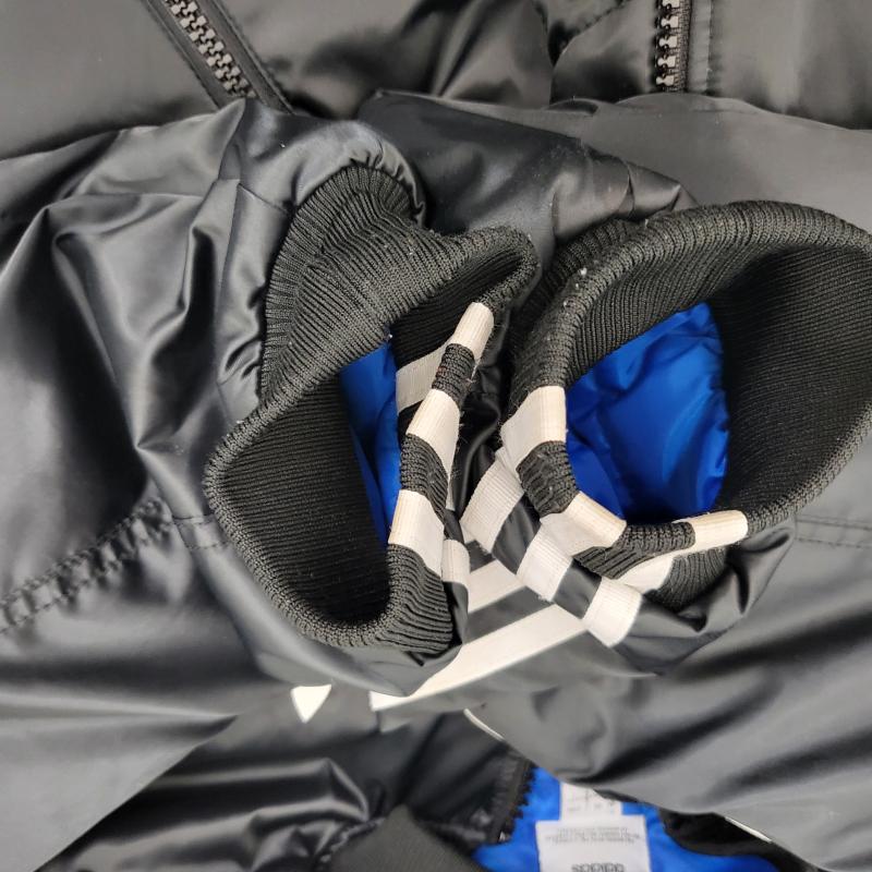 アディダス adidas ジャケット、上着 ダウンジャケット ロングボンバージャケット ED7600 スリーストライプ L メンズ USED 古着 中古 50162414