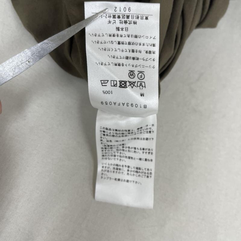 プルミエ アロンディスモ 1er arrondissement ワンピース ロングスカート 日本製 スキッパー ロング ノースリーブ カーキ ワンピース 36 カーキ / カーキ / khaki レディース USED 古着 中古 50162427