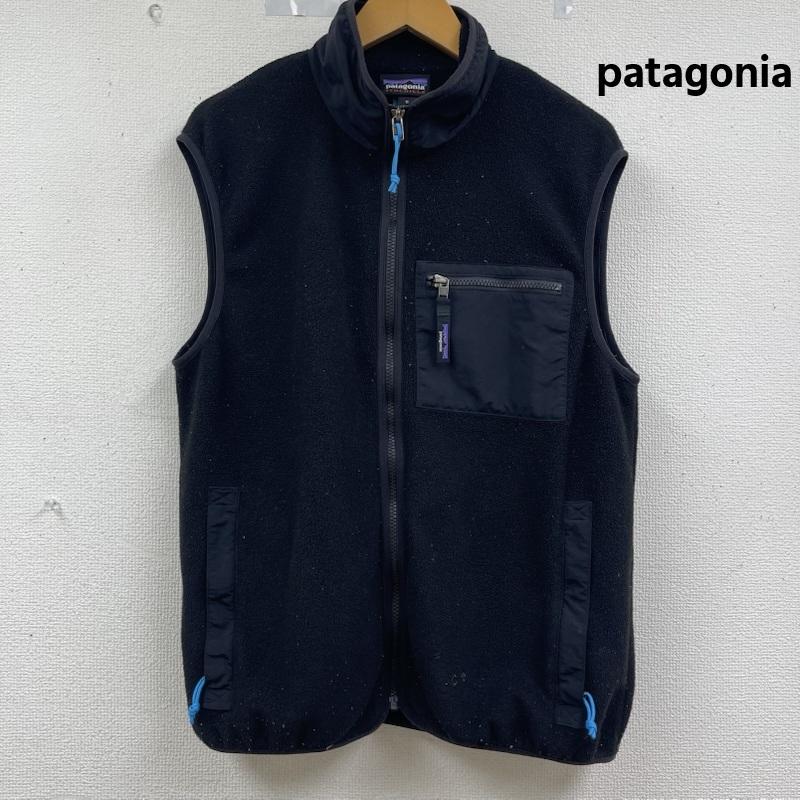 パタゴニア patagonia ベスト ベスト SYNCHILLA FLEECE VEST フリース ジップアップ ベスト 23011fa22 M 黒 / ブラック / black メンズ USED 古着 中古 50162433