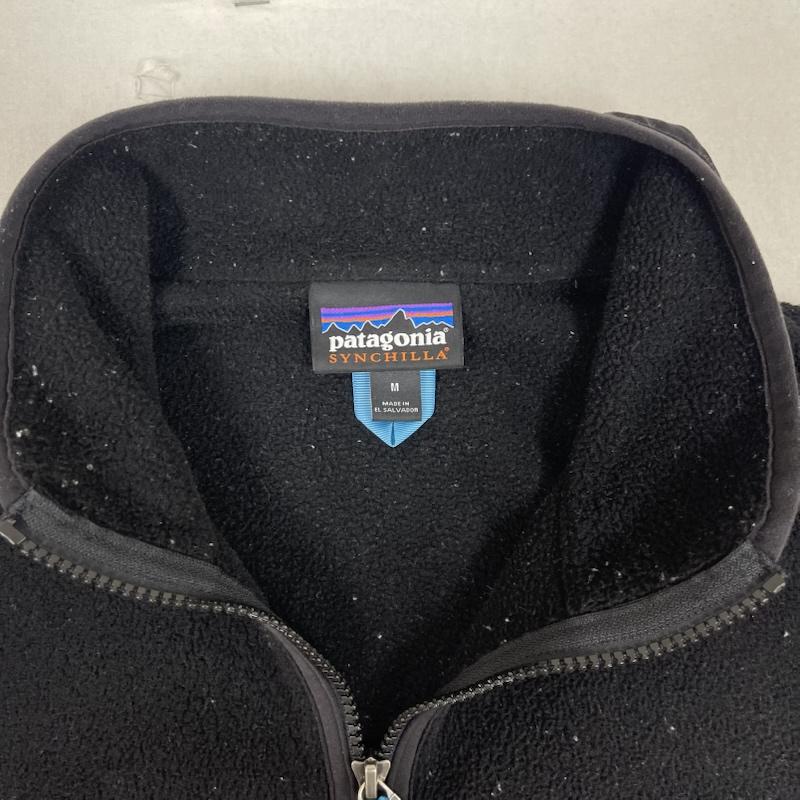 パタゴニア patagonia ベスト ベスト SYNCHILLA FLEECE VEST フリース ジップアップ ベスト 23011fa22 M 黒 / ブラック / black メンズ USED 古着 中古 50162433