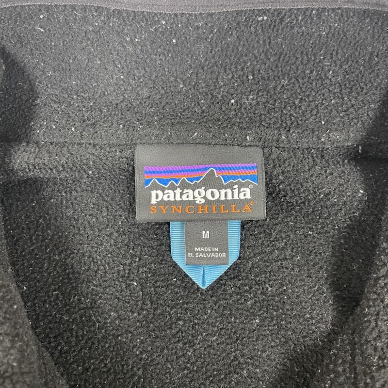 パタゴニア patagonia ベスト ベスト SYNCHILLA FLEECE VEST フリース ジップアップ ベスト 23011fa22 M 黒 / ブラック / black メンズ USED 古着 中古 50162433