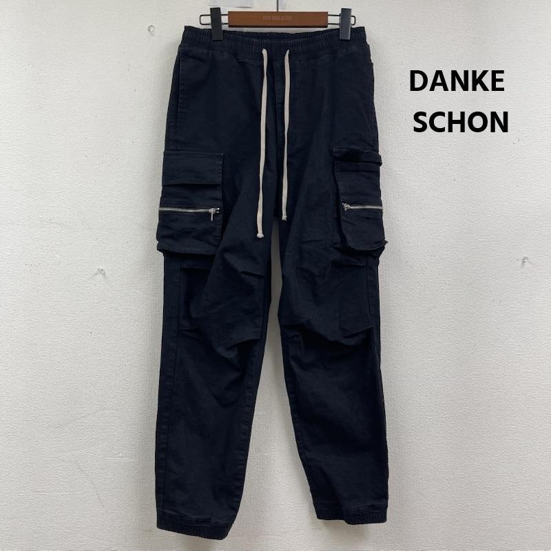 ダンケシェーン DANKE SCHON パンツ ワークパンツ、ペインターパンツ コンバーチブル パラシュート カーゴ パンツ 23A-PTL026-DS M 黒 / ブラック / black メンズ USED 古着 中古 50162436