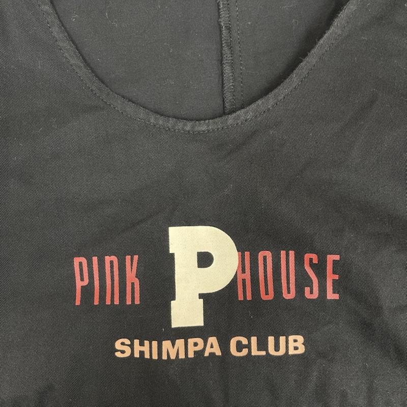 ピンクハウス PINK HOUSE サロペット・オーバーオール サロペット、オーバーオール 日本製 SHIMPA CLUB プリント ジャンパー スカート ワンピース p0199fa01 黒 / ブラック / black レディース USED 古着 中古 50162437