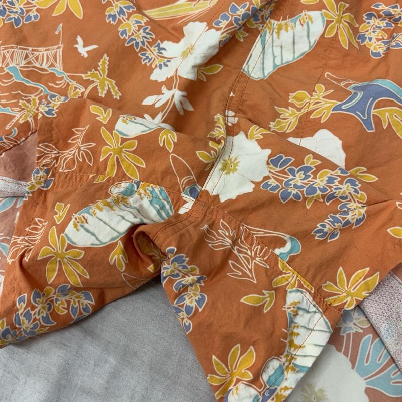 パタゴニア patagonia パンツ ショートパンツ バギーズ ショーツ ショート パンツ 花柄 ゴムウエスト XS メンズ USED 古着 中古 50162453