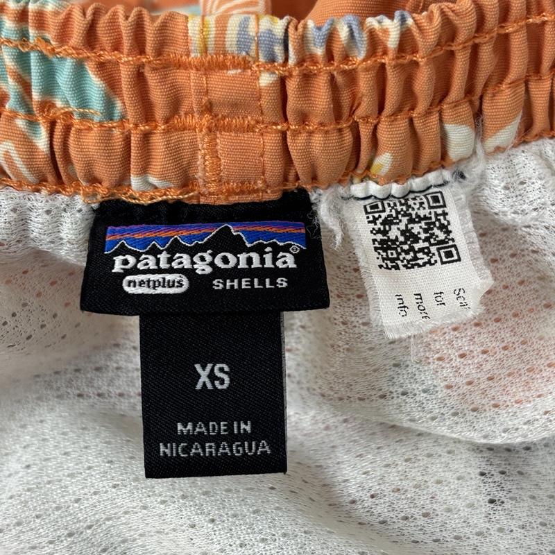 パタゴニア patagonia パンツ ショートパンツ バギーズ ショーツ ショート パンツ 花柄 ゴムウエスト XS メンズ USED 古着 中古 50162453