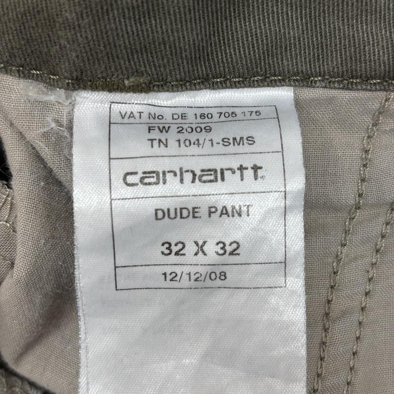 カーハート Carhartt ボトムス ボトムス DUDE PANT サイドポケット カーゴ パンツ 32インチ メンズ USED 古着 中古 50162465