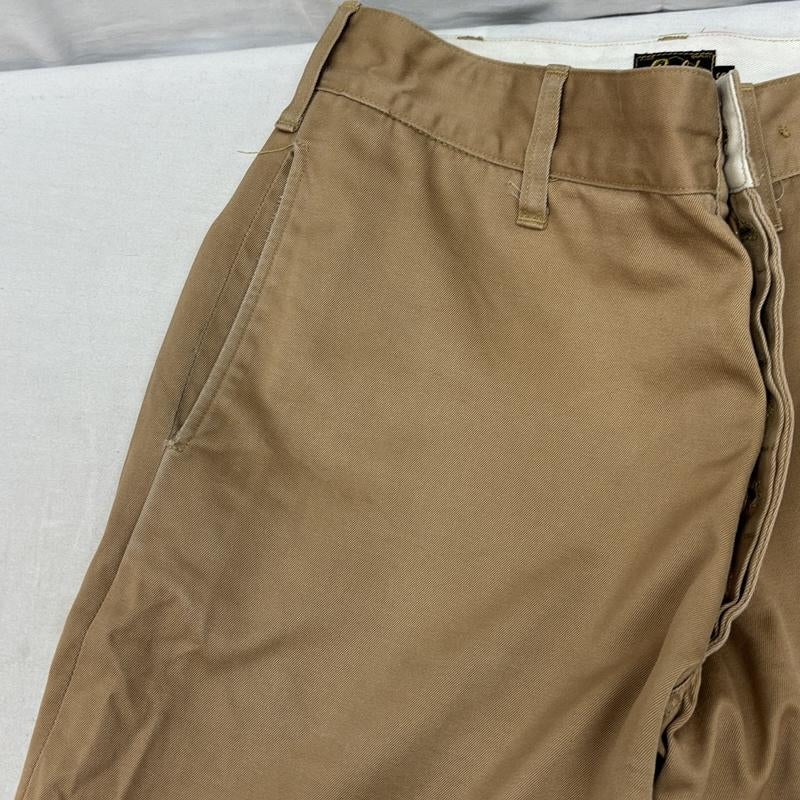 ゴールド GOLD ボトムス ボトムス GL41043 WIDE CHINO PANTS ワイド チノ トラウザー パンツ S メンズ USED 古着 中古 50162467