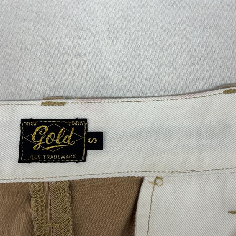 ゴールド GOLD ボトムス ボトムス GL41043 WIDE CHINO PANTS ワイド チノ トラウザー パンツ S メンズ USED 古着 中古 50162467