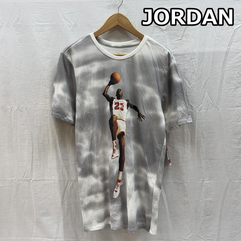 ジョーダン JORDAN Tシャツ 半袖 725004-100 マイケルジョーダン フライオーバー クルーネック ナイロン Tシャツ M メンズ USED 古着 中古 50162472