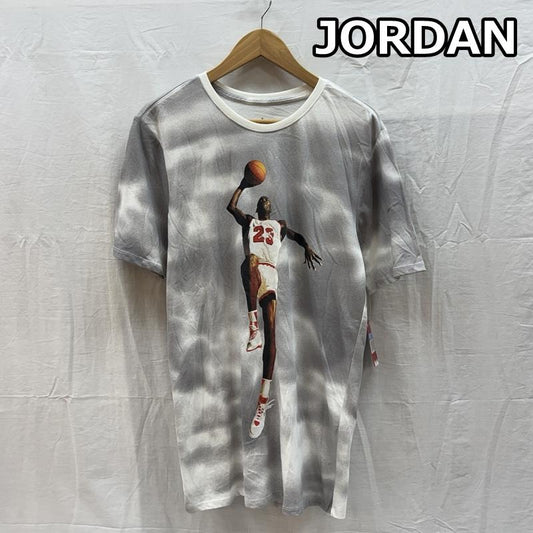 ジョーダン JORDAN Tシャツ 半袖 725004-100 マイケルジョーダン フライオーバー クルーネック ナイロン Tシャツ M メンズ USED 古着 中古 50162472