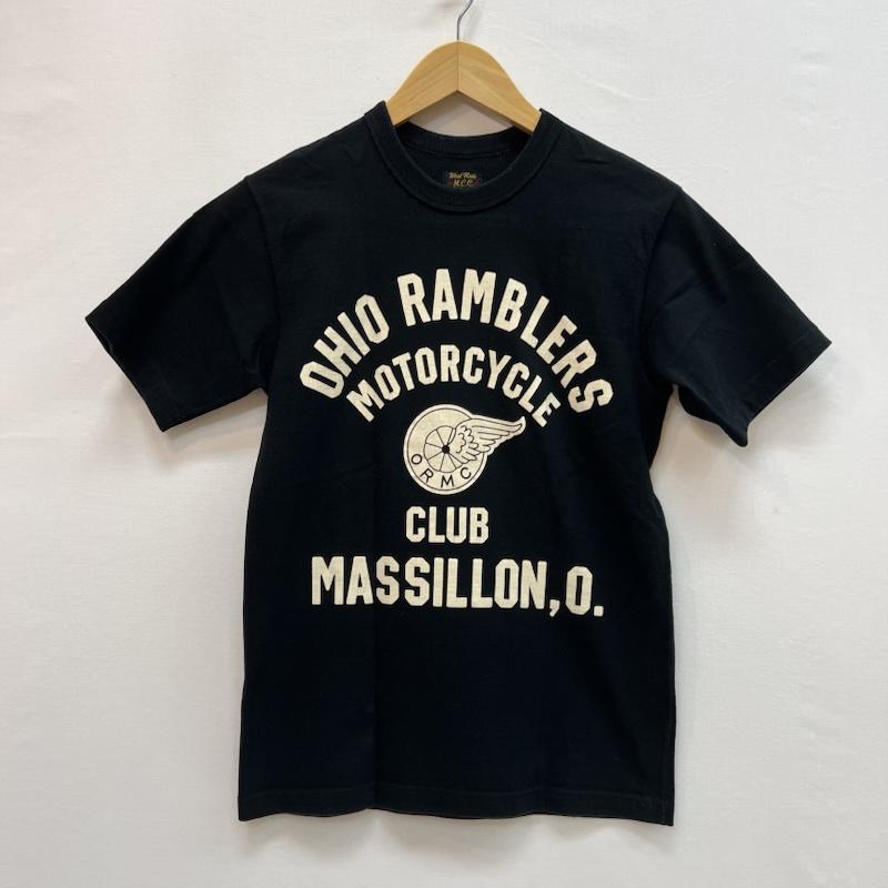 ウエストライド WESTRIDE Tシャツ 半袖 プリント Tシャツ 34 黒 / ブラック / black メンズ USED 古着 中古 50162475