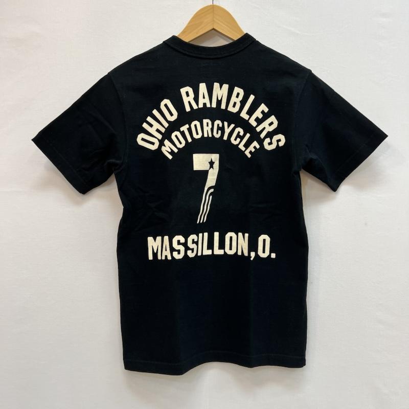 ウエストライド WESTRIDE Tシャツ 半袖 プリント Tシャツ 34 黒 / ブラック / black メンズ USED 古着 中古 50162475