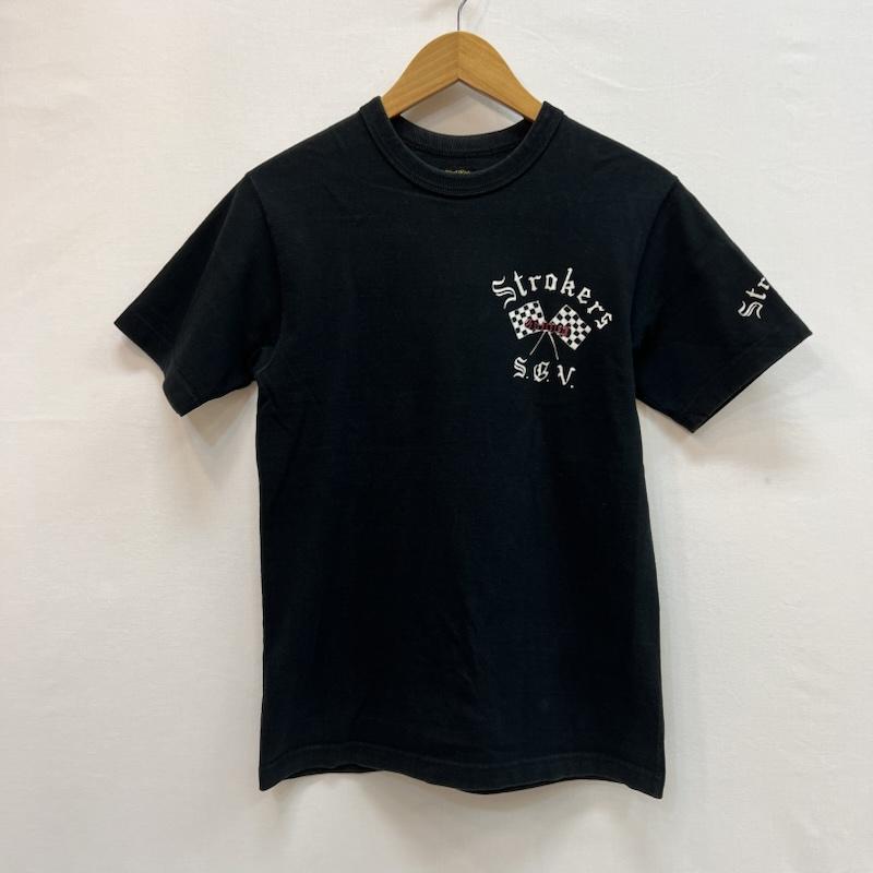 ウエストライド WESTRIDE Tシャツ 半袖 プリント Ｔシャツ 34 黒 / ブラック / black メンズ USED 古着 中古 50162476