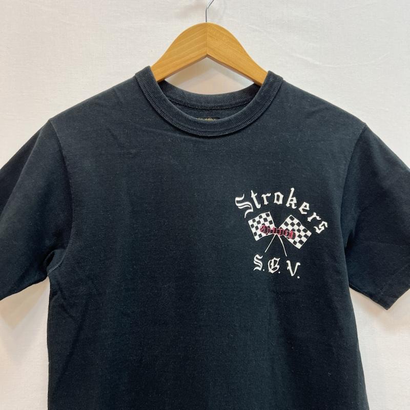 ウエストライド WESTRIDE Tシャツ 半袖 プリント Ｔシャツ 34 黒 / ブラック / black メンズ USED 古着 中古 50162476