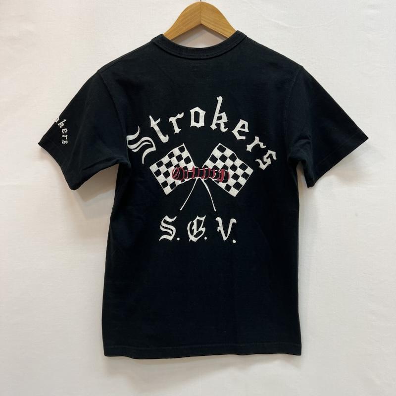 ウエストライド WESTRIDE Tシャツ 半袖 プリント Ｔシャツ 34 黒 / ブラック / black メンズ USED 古着 中古 50162476