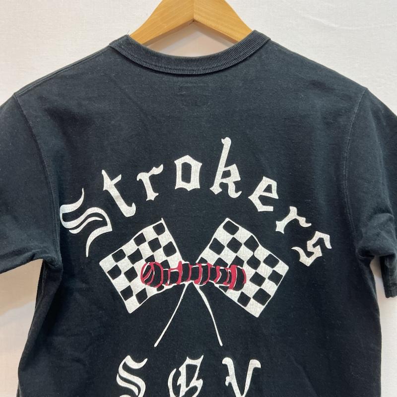ウエストライド WESTRIDE Tシャツ 半袖 プリント Ｔシャツ 34 黒 / ブラック / black メンズ USED 古着 中古 50162476