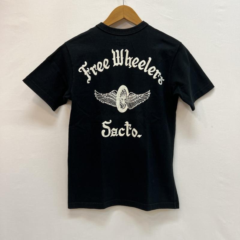 ウエストライド WESTRIDE Tシャツ 半袖 プリント Tシャツ 34 黒 / ブラック / black メンズ USED 古着 中古 50162477