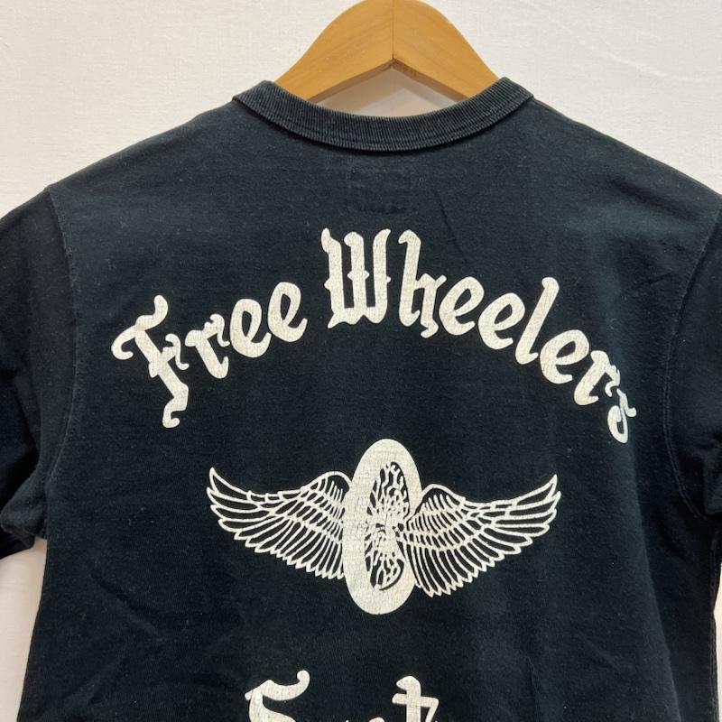 ウエストライド WESTRIDE Tシャツ 半袖 プリント Tシャツ 34 黒 / ブラック / black メンズ USED 古着 中古 50162477