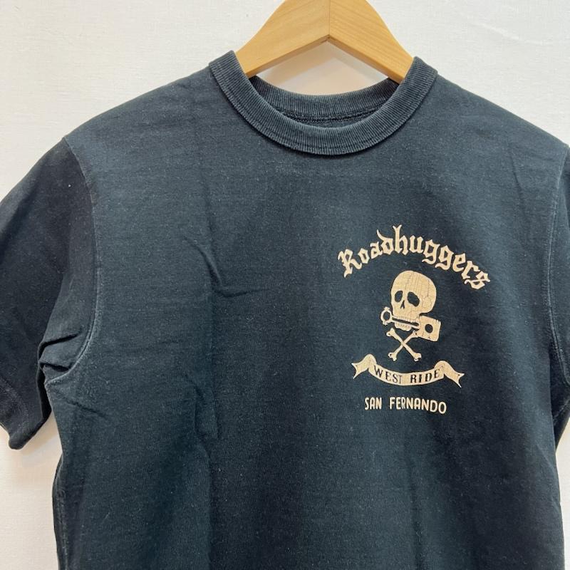 ウエストライド WESTRIDE Tシャツ 半袖 プリント Tシャツ 34 黒 / ブラック / black メンズ USED 古着 中古 50162478