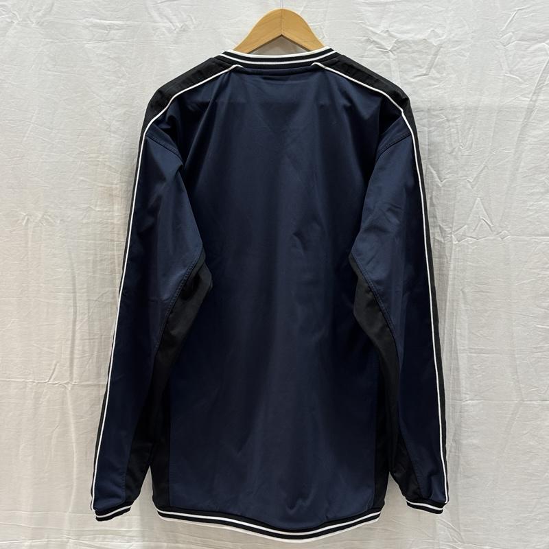 アンブロ UMBRO トレーナー 長袖 ULUQJB55FC F/CE. TEAM JACKET ナイロン トレーナー L 紺 / ネイビー / navy X 黒 / ブラック / black メンズ USED 古着 中古 50162479