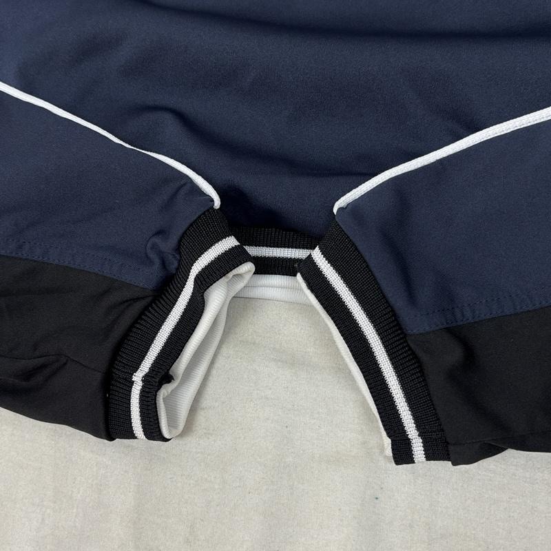 アンブロ UMBRO トレーナー 長袖 ULUQJB55FC F/CE. TEAM JACKET ナイロン トレーナー L 紺 / ネイビー / navy X 黒 / ブラック / black メンズ USED 古着 中古 50162479