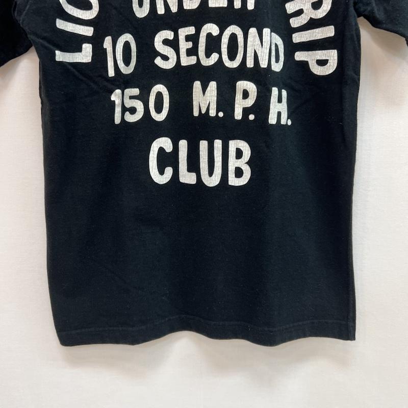 ウエストライド WESTRIDE Tシャツ 半袖 プリント Tシャツ 34 黒 / ブラック / black メンズ USED 古着 中古 50162480