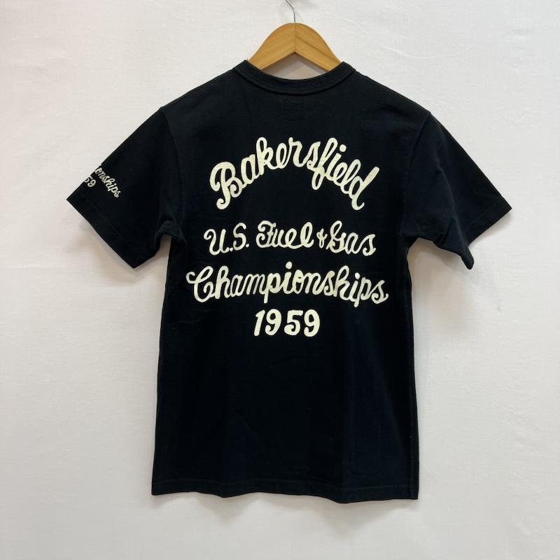 ウエストライド WESTRIDE Tシャツ 半袖 プリント Tシャツ 34 黒 / ブラック / black メンズ USED 古着 中古 50162481