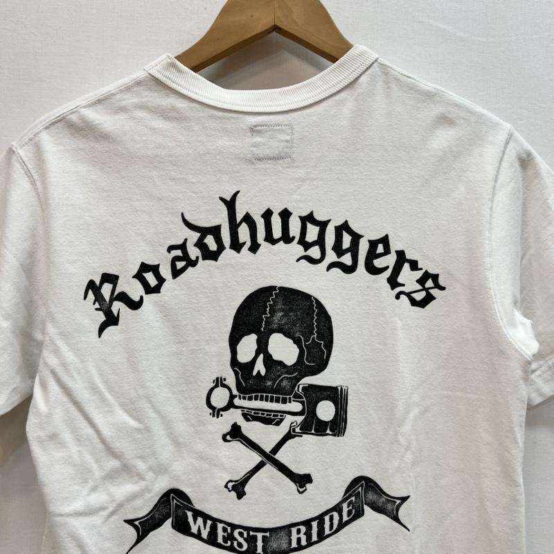ウエストライド WESTRIDE Tシャツ 半袖 プリント Tシャツ 34 白 / ホワイト / white メンズ USED 古着 中古 50162484