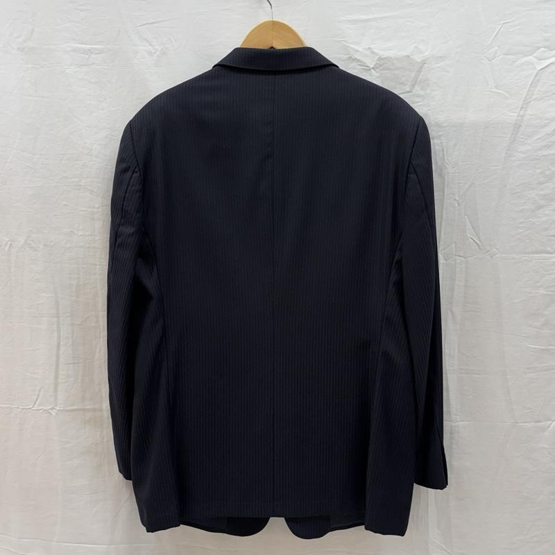 アルマーニコレッツォーニ ARMANI COLLEZIONI ジャケット、上着 ジャケット、ブレザー セットアップ テーラード ジャケット スラックス パンツ ストライプ 50 メンズ USED 古着 中古 50162489
