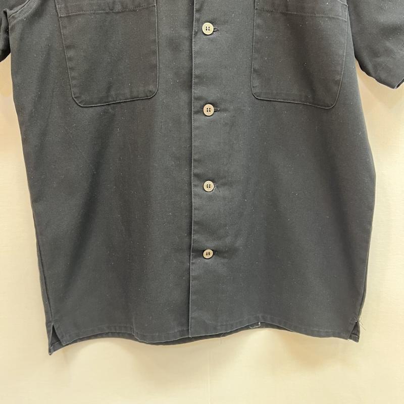 ラディアル RADIALL シャツ、ブラウス 半袖 チェーン刺繍 ワークシャツ 開襟 S 黒 / ブラック / black メンズ USED 古着 中古 50162492