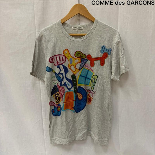コムデギャルソン COMME des GARCONS Tシャツ 半袖 Elizabeth MURRAY Print T-Shirt エリザベスマレー グレー S S プリント 灰 / グレー / gray メンズ USED 古着 中古 50162496