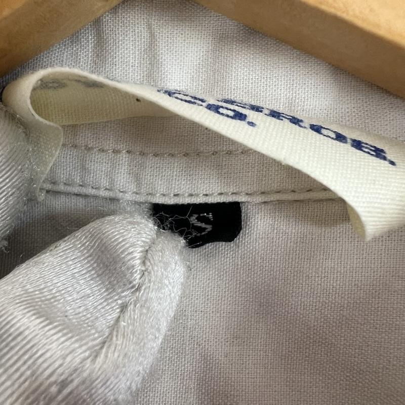 シラノブロス SIRANO BROS. & Co. シャツ、ブラウス 半袖 バックプリント ボタンダウンシャツ S アイボリー / アイボリー / メンズ USED 古着 中古 50162497