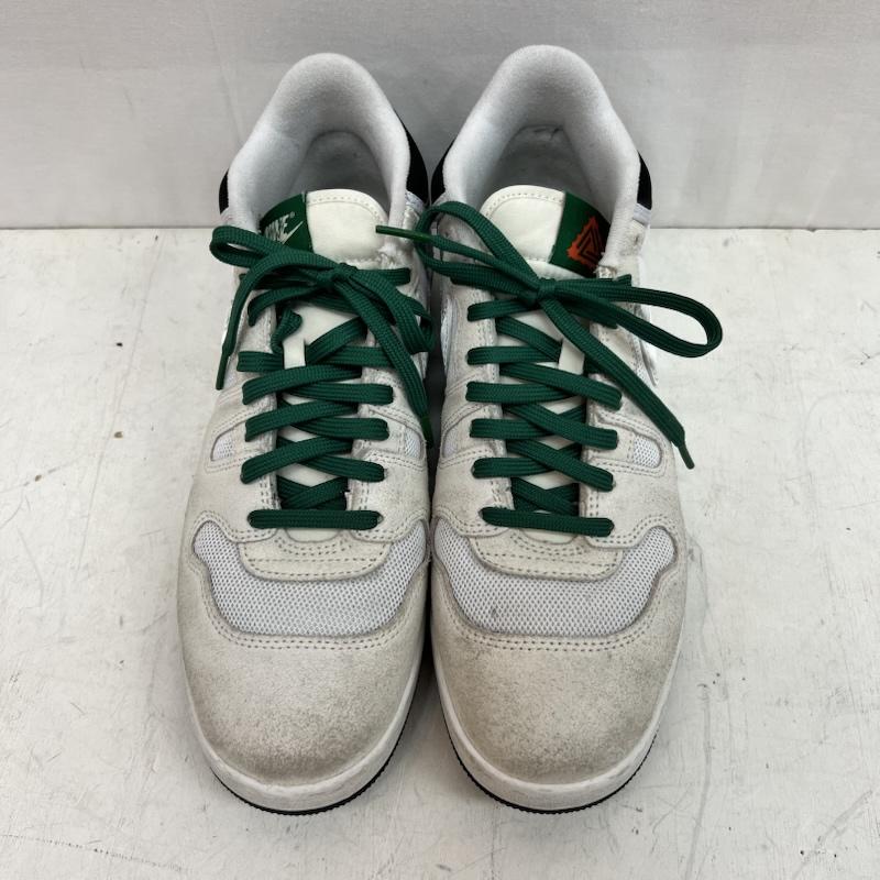 ナイキ NIKE スニーカー スニーカー × SOCIAL STATUS マック アタック DZ4636-100 27.5cm 白 / ホワイト / white X 緑 / グリーン / green メンズ USED 古着 中古 50162502