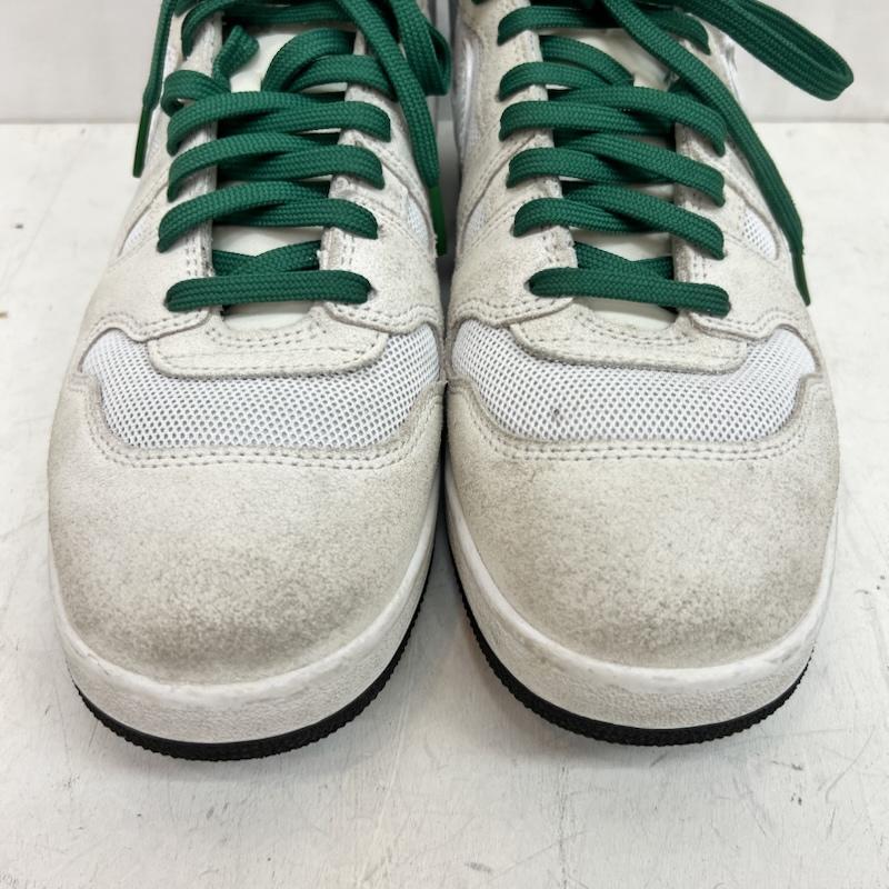 ナイキ NIKE スニーカー スニーカー × SOCIAL STATUS マック アタック DZ4636-100 27.5cm 白 / ホワイト / white X 緑 / グリーン / green メンズ USED 古着 中古 50162502