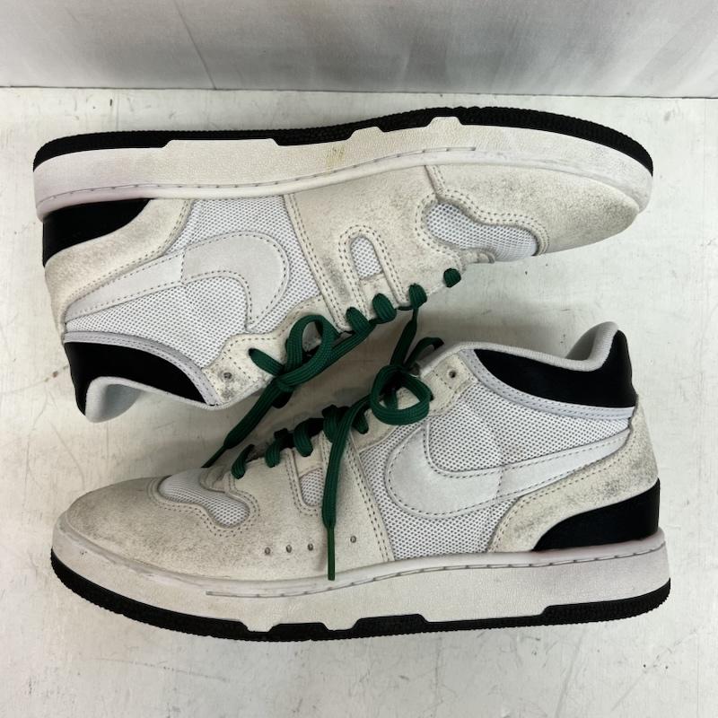 ナイキ NIKE スニーカー スニーカー × SOCIAL STATUS マック アタック DZ4636-100 27.5cm 白 / ホワイト / white X 緑 / グリーン / green メンズ USED 古着 中古 50162502