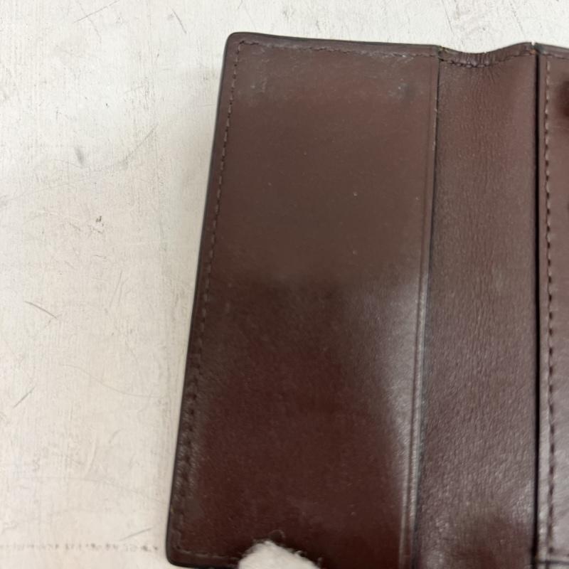 コーチ COACH キーケース キーケース キーケース シグネチャー 型押し レザー F66293 - 茶 / ブラウン / brown メンズ USED 古着 中古 50162506