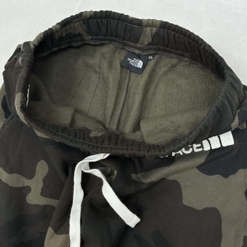 ザノースフェイス THE NORTH FACE ボトムス ボトムス ノベルティ フロントビュー パンツ NB81835 カモフラ 迷彩 イージー スウェット パンツ XL メンズ USED 古着 中古 50162514