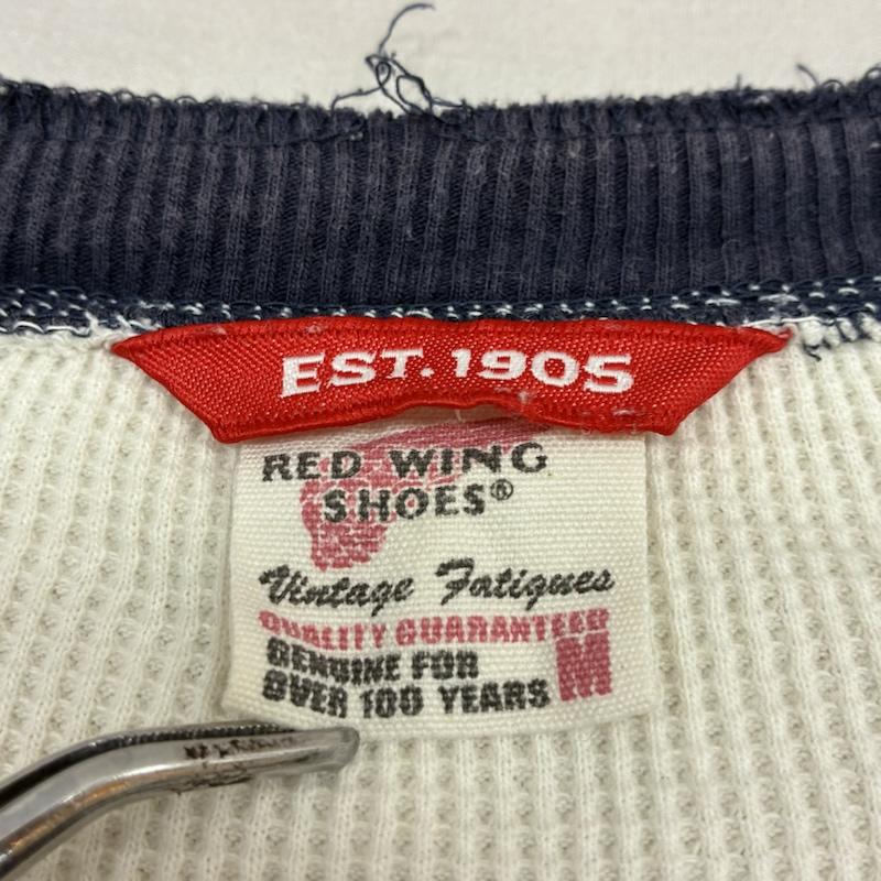 レッドウィング RED WING Tシャツ 半袖 ヘンリーネック ラグラン スリーブ サーマル ワッフル Tシャツ M メンズ USED 古着 中古 50162520