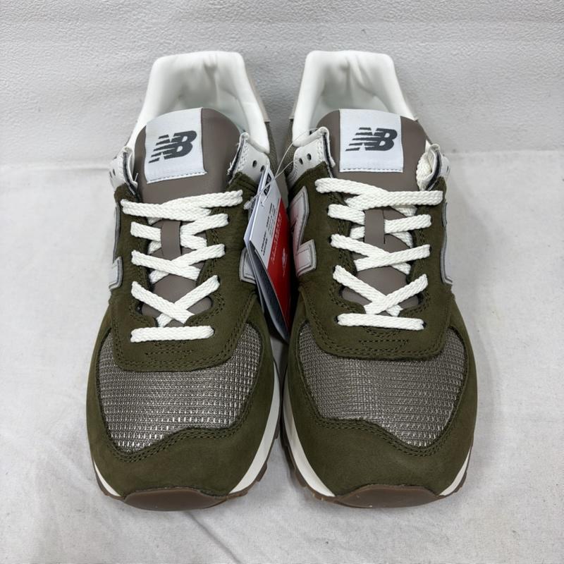 ニューバランス New Balance スニーカー スニーカー U5742RG スウェード メッシュ スニーカー 28.0cm ロゴ、文字 カーキ / カーキ / khaki X ベージュ / ベージュ / beige メンズ USED 古着 中古 50162523